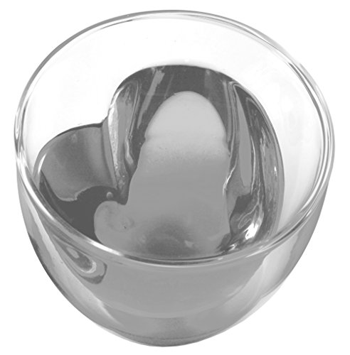 Feelino | 2x 250ml „doppelwandiges“ Teeglas mit Herzform innen - 6