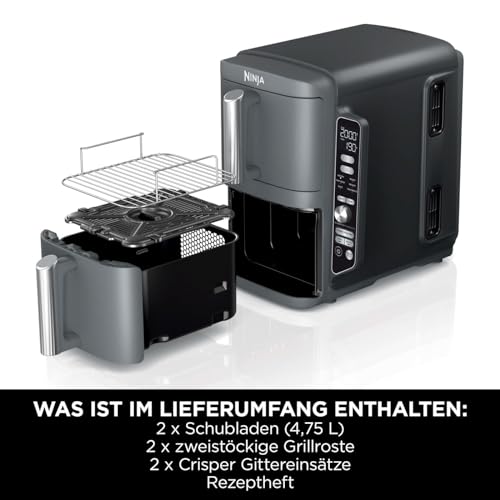Ninja Double Stack XL Test | Lohnt dieser Airfryer mit übereinander liegenden Garräumen? - 2