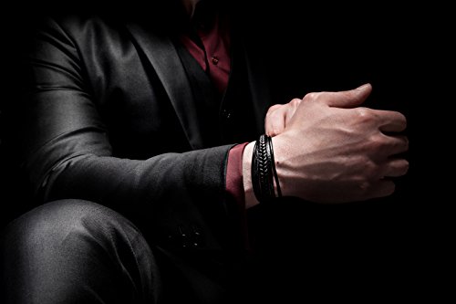 Serasar Armband │Echtleder Armband für Herren - 4