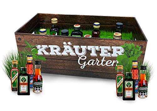 Longfair Kräutergarten | 8 verschiedene Kräuter-Liköre │Jägermeister, Kümmerling u.v.m. - 2